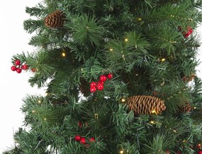 Umelý vianočný stromček 180 cm zelený JACINTO Beliani