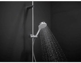 Hansgrohe Crometta - Ručná sprcha 100 Vario EcoSmart, biela/chróm 26332400