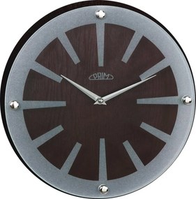 Dizajnové nástenné hodiny PRIM Wood singular