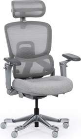 Kancelárska stolička VERSO, sivá