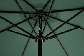 Záhradný slnečník Lavulo 3 m zelený