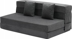 Pohovka Vevor 154,5 x 15 cm, plast, šedá