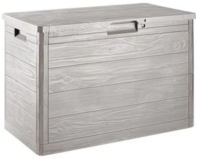 WOODYS záhradný plastový úložný box 160 L, svetlo šedá