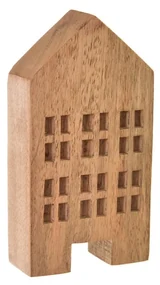 InDecor Domček z mangového dreva, 8 x 4 x 15 cm