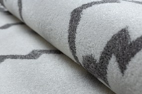 Koberec SKETCH - F343 Marocká mreža, krémovo - sivý