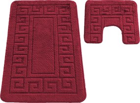 DY Kúpeľňová sada Montana s výrezom Ethnic Barn Red