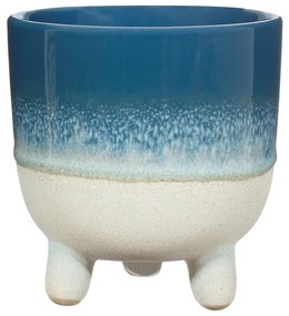 Modrý kvetináč Sass &amp; Belle Bohemian Home Mojave, ø 11,7 cm