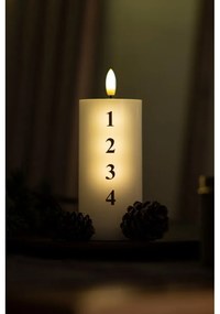 LED sviečka na baterky (výška 15 cm) Sille Advent – Sirius