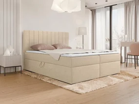 Kontinentálna manželská posteľ Timzemt, Rozmer postele: 140x200, 111-potahy: Lima 46