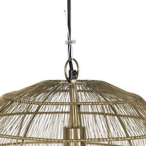 Moderné závesné svietidlo mosadz 42 cm - Bolti