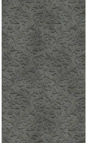 Veľkoplošná 3D tapeta mural ORNAMENT tmavo šedý
