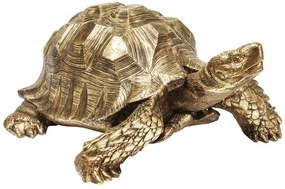 Turtle dekorácia zlatá 95 cm