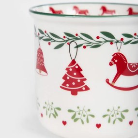 Hrnček UNIS s hojdacím koníkom a zeleným uškom 711169 400 ml