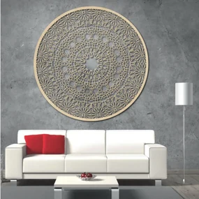 Drevená mandala - Symbol harmónie pre Váš domov I SENTOP PR0342