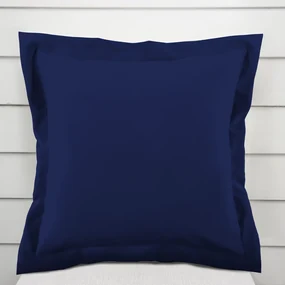 Biante Dekoračná obliečka na vankúš s lemom Rongo RG-084 Námornícka modrá 50 x 50 cm