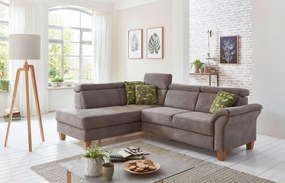 XXXLutz ROHOVÁ SEDAČKA, textil, hnedá Sit & More - Sedačky - 000144005210