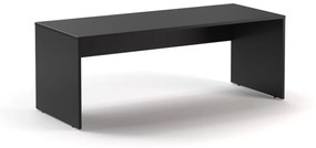 DREVONA Kancelársky stôl LUTZ 200x80 čierny