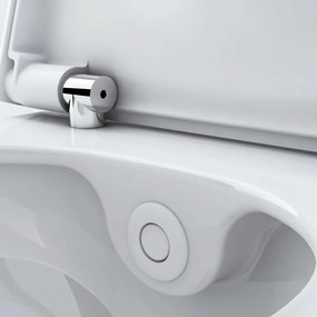 TECE One závesné WC Rimless so sprchovacou funkciou, s hlbokým splachovaním, 358 x 540 mm, biela, 9700200