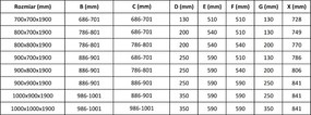 Mexen Roma, sprchovací kút 90 (dvere) x 90 (stena) cm, 6mm číre sklo, zlatý profil, 854-090-090-50-00-02