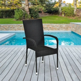 Záhradné ratanové kreslo PARIS BIANO