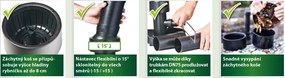 Odkalovač Heissner pre jazierka so stojanom do 40 m² F551-00