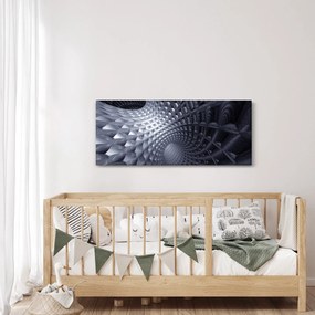 Obraz - Abstrakcia 3D (120x50 cm)