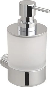 Bemeta Design BRILIA: Dávkovač mydla, 200 ml, strieborná lesk- 177109010