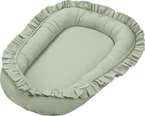 Saténovo bavlnené hniezdo pre bábätká púštne zelená