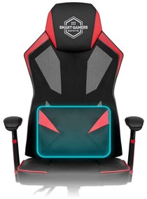 Sofotel Herné kreslo Shiro čierno-červené - 2193