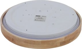 Brilagi - LED stropné svietidlo WOODROUND LED/40W/230V 3000/4000/6000K priemer 60 cm