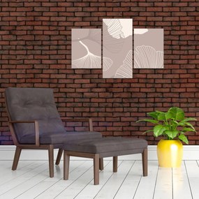 Obraz - Béžové listy N⁰1 (90x60 cm)