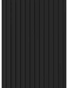 Mexen Lam-B, stenové lamely 275 × 31,5 cm, HDF doska 4 mm, čierna lesklá, S100-275317-2812-055