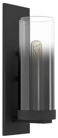 Eglo 44003 - Nástenné svietidlo TOOTHILL 1xE27/40W/230V čierna