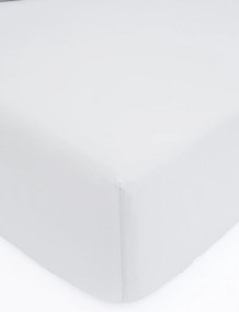 Jersey plachta do postieľky Classic 70 x 140 cm – svetlo sivá