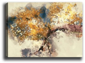 Obraz Jesenný strom 70x100 cm ASIR Kanvas Tablo 158
