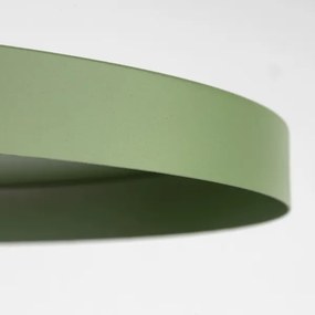 Luster na lanku SILA 1xE27/15W/230V pr. 40 cm zelená