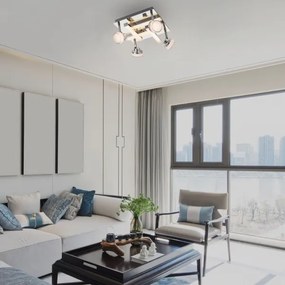 Rabalux 5638 - LED Stropné bodové svietidlo PADMA 4xLED/5W/230V + 4xLED/3W/230V