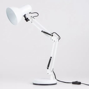 Brilagi - LED Stolná lampa ROMERO 1xE27/10W/230V biela