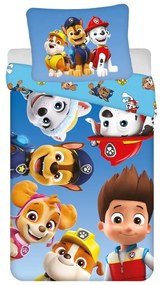 Detské obliečky na jednolôžko z mikrovlákna 140x200 cm Paw Patrol - Jerry Fabrics
