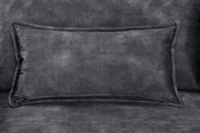 Rozkladacia pohovka APARTMENT 215 cm velvet sivá