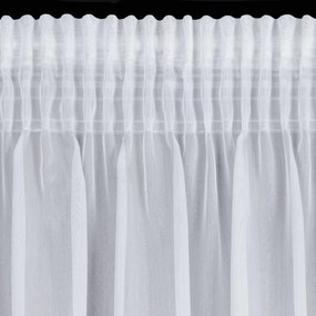 ZÁCLONA NA PÁSKE MIREA 350X270 CM BIELA