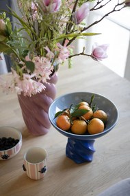 Bloomingville Kameninová miska na podstavci Riley