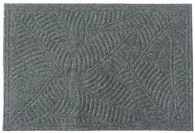 Rohožka textile 45x70 šedý list