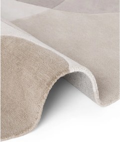 Béžový ručne tkaný vlnený okrúhly koberec ø 200 cm Hackney Clarissa – Ted Baker