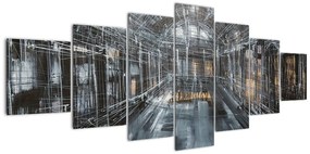 Obraz staničnej haly