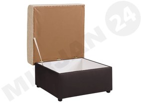 Taburetka Alaska, Dostupné poťahy: ekokoža Soft 066 + Lawa 01