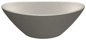 Laveo Vela, granitové umývadlo na dosku 340x200x130 mm, béžová, LAV-VGV1410T