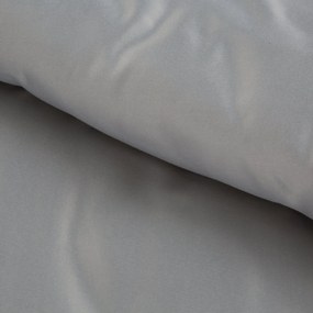 BAVLNENÉ OBLIEČKY HARMONY 160X200 CM, 2KS 70X80 CM STRIEBORNÉ