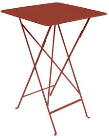 Fermob Skladací vysoký stolík BISTRO 71x71 cm - Red Ochre