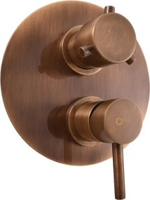 RAV SLEZÁK Seina sprchová a vaňová batéria vrátane podomietkového telesa stará mosadz SE986KSM